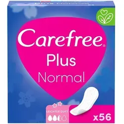 Carefree Slipeinlagen Plus Normal mit leichtem Duft, 56 St.