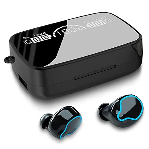In-Ear Kopfhörer kompatibel mit Samsung Galaxy A17 A56 A36 A26 A16 A06 A55 A35 A15 A25 A13 A14 A24 A33 A34 A53 A54 Headset Bluetooth Anzeige Drahtlose Ohrhörer Sport, Farbe:2_TWS M9