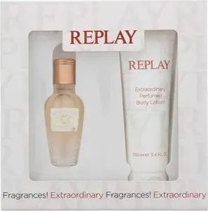 Replay Jeans Original Geschenkset 20ml EDT Spray+100ml Körperlotion