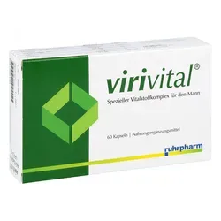 Virivital Nahrungsergänzungsmittel 60 ST - Arzneimittel mit Omega-3-Fettsäuren, Vitamin C und E, unterstützt die Gesundheit und das Wohlbefinden. Ideal für eine ausgewogene Ernährung!