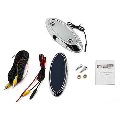 KIMISS Rückfahrkamera, ABS Auto wasserdicht HD Rückfahrkamera Reverse Parking Night Vision Passend für 12-19
