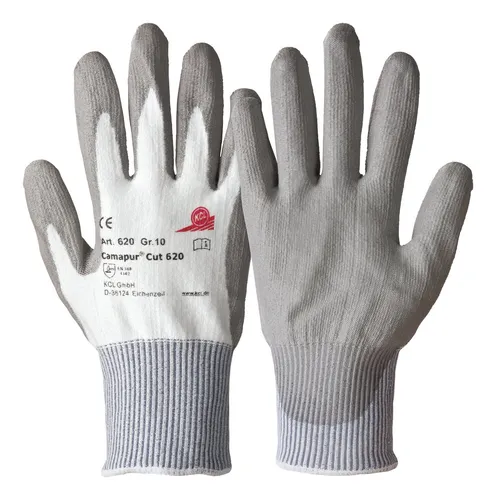KCL Handschuh Camapur Cut 620 Größe 8 - Hohe Schnittfestigkeit - Schutzhandschuhe mit hervorragendem Schnittschutz, ideal für anspruchsvolle Arbeiten und optimale Griffigkeit.
