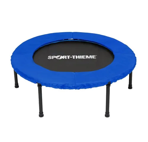 Sport-Thieme Fitnesstrampolin Fix Pro – Ideales Indoor-Trampolin für alle ab 14 Jahren - Fitnesstrampoline für effektives, gelenkschonendes Training mit Gummiseilfederung für maximalen Rebound und lange Haltbarkeit.