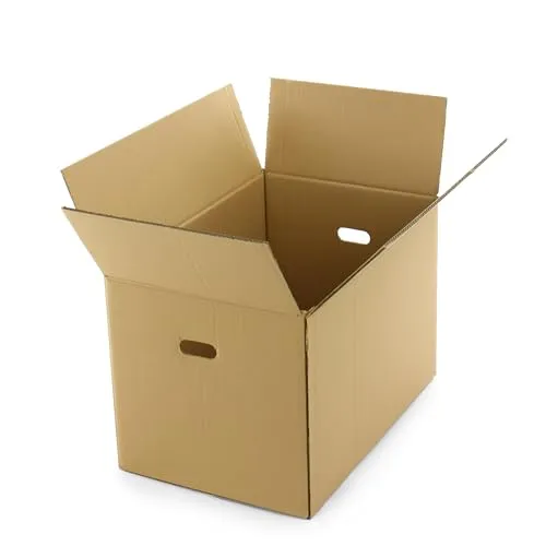 WePack 10 Stück Faltkarton 600x400x400 mm + Tragelöcher Versandkarton E-commerce Karton 2-Wellig Braun Kartonage Verpackung Postkarton Versandschachtel Paket Päckchen