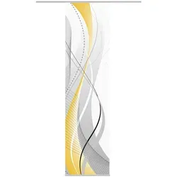 Xxxl Flächenvorhang Carlisle in Gelb, 60x245 cm in gelb von Home Wohnideen