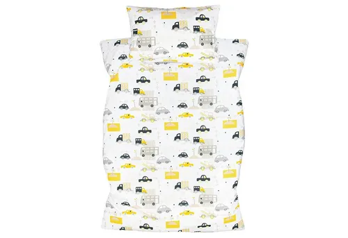 Amilian Kinderbettwäsche 100x135 - Bettwäsche Kinder - Kopfkissenbezug 40x60 cm Babybettwäsche, 2 teilig, 100% Baumwolle, für Mädchen und Jungen