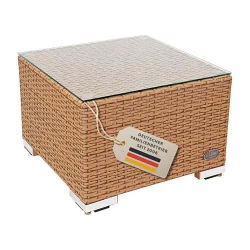 RS Trade Beistelltisch Rattan von RS Trade
