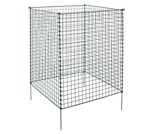 Dehner Draht-Kompostersilo, 90 x 76 cm in grün von DEHN