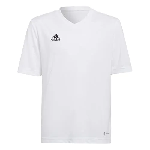 adidas Unisex Kinder Entrada 22 Jersey, White, 13-14 Years