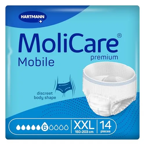 Molicare Premium Mobile 6 Tropfen Größe XXL von Molicare