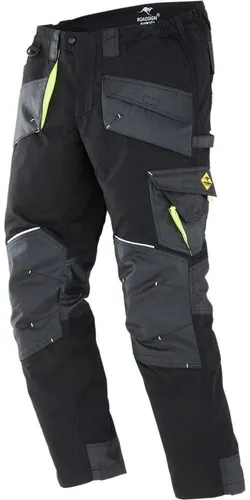 Roadsign Arbeitshose 20595-1090-60 - Stoffhosen für Herren mit praktischen Taschen und Knietasche für Polster, ideal für Handwerker und Outdoor-Arbeiten.