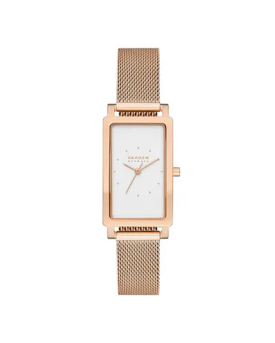 Skagen Damen Uhr SKW3095 - Klassische Eleganz - Armbanduhr für Damen mit 30 m Wasserdichtigkeit, perfekt für stilbewusste Frauen, inklusive Original-Box und -Papieren.