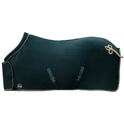 HKM Pferde-Abschwitzdecke HKM Abschwitzdecke mit Kragen grün 115 cm