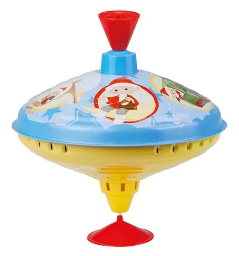 Bolz Brummkreisel Sandmann 19 cm NEU 52233 - Pädagogisch wertvoller Brummkreisel 'Unser Sandmännchen' von LENA®, 19 cm mit Saugfuß. Fördert spielerisch die Motorik der Kleinen ab 18 Monaten. Ideal als Geschenk im Schaukarton.