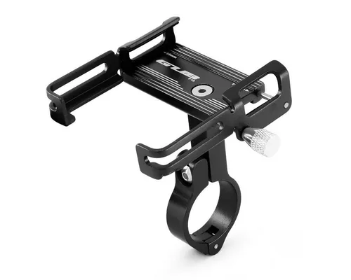 MidGard Smartphone-Halterung GUB P10 Fahrrad-Lenker Handyhalterung Universal für Motorrad, E-Bike, (mit Silikon-Sicherheitsband für 4,0 - 6,7 Zoll Smartphones)