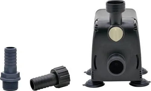 Eden WaterParadise PAS 2000 Aquarien-Pumpe - Hochleistungs-Wasserpumpe mit integriertem Regler für optimale Durchflussmenge und speziellen Reinigungsmechanismus gegen Kalk- und Algenrückstände. Ideal für Aquarien!