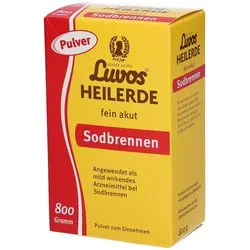 Luvos Heilerde fein akut Sodbrennen Pulver 800 g von Luvos