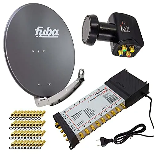 Premium X Satelliten-Komplettanlage Fuba DAA 780 A von PremiumX