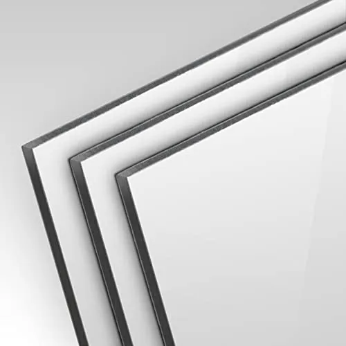 Finest Folia 1x Aluverbundplatte DIN A4 20x30 cm Zuschnitt 3mm stark für Zaun Tor Tür Pfosten Aluminium Schild Blanko Alu Platte Aluschild wetterfest unbedruckt (1, Weiß)