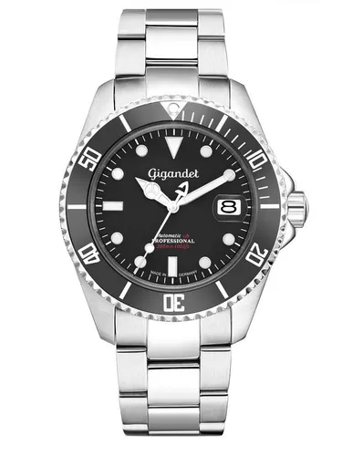 Gigandet Herren Uhr Automatik SEA Ground 300 - Armbanduhren für Herren mit 300m Wasserdichte, kratzfestem Saphirglas und präzisem SEIKO Automatikwerk – ideal für Freizeit und Business.