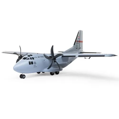 E-flite EC1500 Twin Transportflugzeug 1,5m PNP - RC-Modell mit beeindruckender Spannweite von 1527mm und servo-gesteuerter Luke für realistische Flugmanöver. Ideal für erfahrene Piloten!