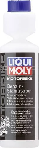 Liqui Moly 3041 Benzin Stabilisator 250ml - Additive zur Kraftstoffkonservierung, schützt vor Alterung und Korrosion. Ideal für Motorräder und benzinbetriebene Motoren, sorgt für langfristige Betriebssicherheit.