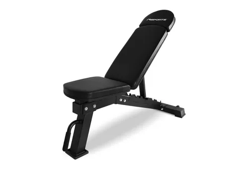 MSports® Hantelbank Hantelbank verstellbar – Schrägbank & Flachbank für Zuhause und Studio