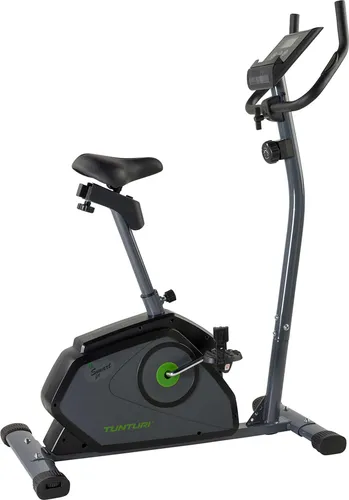 Tunturi Cardio Fit B40 Heimtrainer - Fitnessfahrrad mit LCD-Display - Fahrradergometer mit niedrigem Einstieg, ideal für Anfänger. 8 Widerstandsstufen und Herzfrequenz-Funktion unterstützen beim effektiven Training.