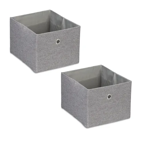 Aufbewahrungsbox Aufbewahrungskorb Ordnungsbox Faltbox Regalbox 8 Liter faltbar