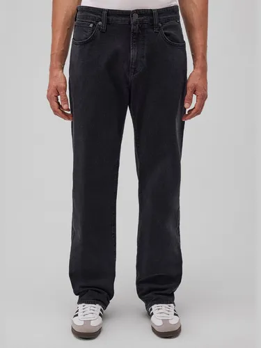 Mavi Regular-fit-Jeans in Dunkelgrau - Herren Jeans im Loose Fit mit normalhohem Bund und 5-Pocket-Style. Die helle Waschung sorgt für einen coolen, entspannten Look und die kernige Denimqualität garantiert hohen Tragekomfort.