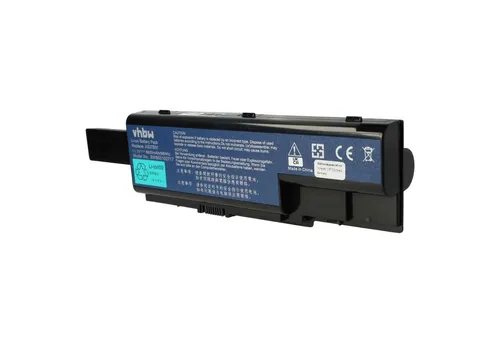 vhbw Akku passend für Acer Aspire 5920G-602G16Mn, 5920G-602G20HN, Laptop-Akku Akku Li-Ion 8800 mAh (11,1 V, 1 St), Leistungsfähiger Austausch-Akku für Notebook, Wiederaufladbar, Jede
