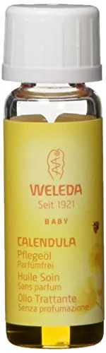 Weleda Calendula Pflegeöl parfümfrei - Hochwertiges Pflegeöl für die tägliche Hautpflege, ideal zur sanften Reinigung im Windelbereich. Mit biologischem Calendula-Extrakt und Sesamöl für eine wohltuende Babymassage.
