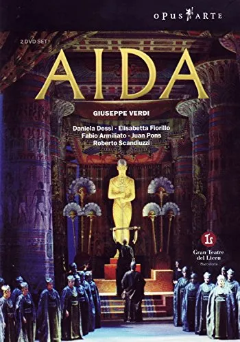Aida - Giuseppe Verdi | DVD aus 2004 - Klassik-Film auf DVD von Opus Arte, erlebe die meisterhafte Oper Aida von Giuseppe Verdi in hochwertiger Qualität.