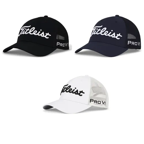 Titleist Tour Performance Mesh Golfcap in schwarz von Titleist
