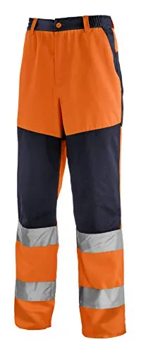 teXXor® Warnschutz-Bundhose ROCHESTER leuchtorange/navy