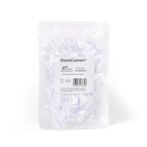 DeseCamen – Silikagel-Päckchen - Trockenmittel – Luftentfeuchter – Feuchtigkeitsabsorber – ungiftig – Lebensmittelqualität (100, 1g)