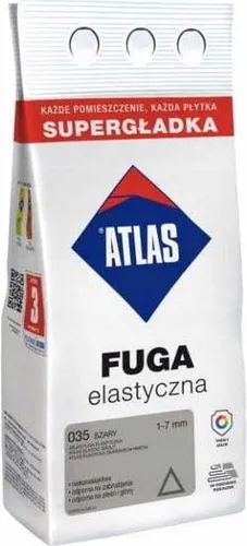 Flexibler Fugenmörtel grau 3 kg Atlas