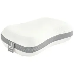 Irisette Sensible Relax Nackenstützkissen 35x50 cm - Ergonomisches Nackenstützkissen mit Hightech-Memory-Schaum für optimalen Komfort. Der abnehmbare Bezug ist hygienisch waschbar. Ideal für Zuhause und Reisen, sorgt für ein angenehmes Schlafklima.