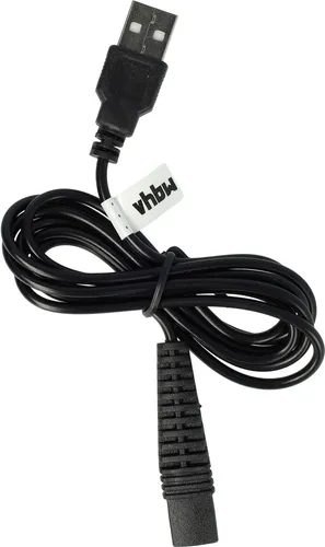 vhbw USB-Ladekabel kompatibel mit Braun Series 9 9325s Type 5793, 9299s Type 5791, 9299cc Type 5791, 9297cc Type 5791 Rasierer - Netzkabel, 11,7 cm