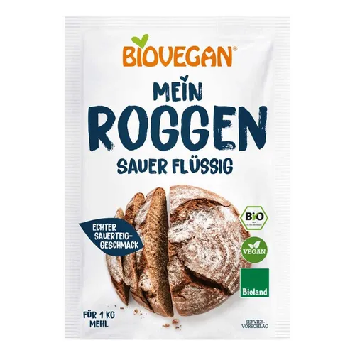 Roggen - Natursauerteig flüssig 150g | BIOVEGAN