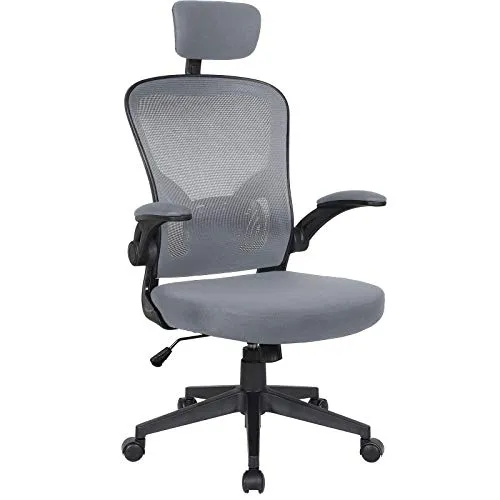 Ergonomischer Bürostuhl mit Kopfstütze