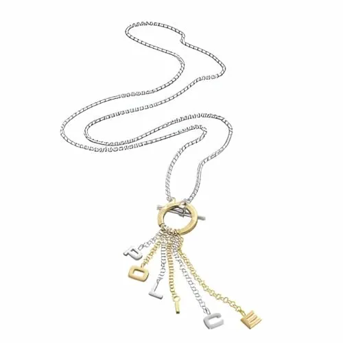 Police PJ25596PSSG.04 Damen-Halskette, 50 cm - Elegante mehrfarbige Halskette für Damen von Police, perfekt für jeden Anlass und ein stilvolles Accessoire, das Ihr Outfit aufwertet.