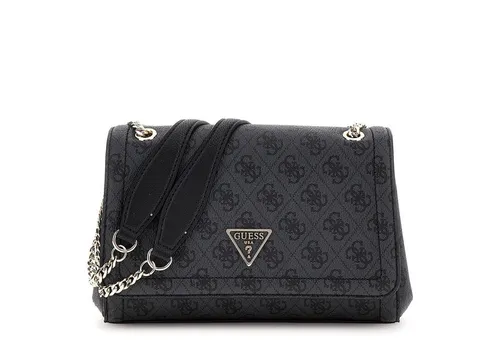 GUESS Noelle Umhängetasche anthrazit in schwarz von GUESS