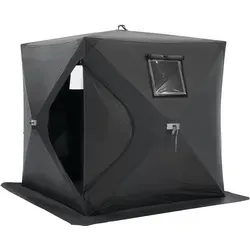 VEVOR Angelzelt 1-2 Personen in schwarz von Vevor
