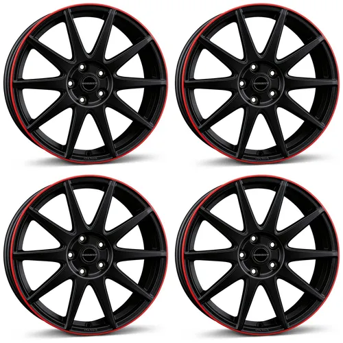 Produktbild Borbet Felgen GTX 8.0x19 ET50 5x114.3 SWMRED für Hyundai Grand Santa Fe i20 i3 4