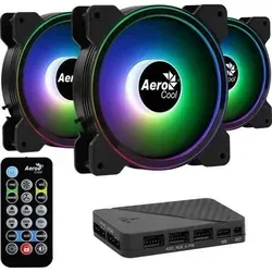 Aerocool Saturn 12F Pro ARGB LED Lüfter 3er-Pack