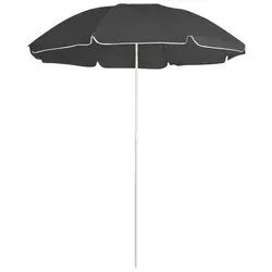 vidaXL Sonnenschirm Anthrazit 180 cm von vidaXL