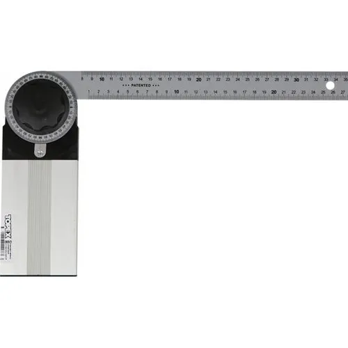 Einstellbarer Winkelmesser 500mm aus Aluminium,