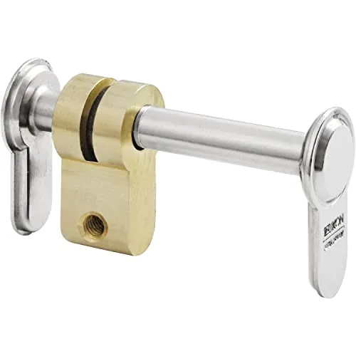 ASSA ABLOY 153950077 Blindzylinder verstellbar 96-165 mm - Schließzylinder für Brandschutztüren, schlüsselloses Design, geeignet für Feuerschutztüren bis T90, verstellbar von 38-150 mm, inklusive Befestigungszubehör.