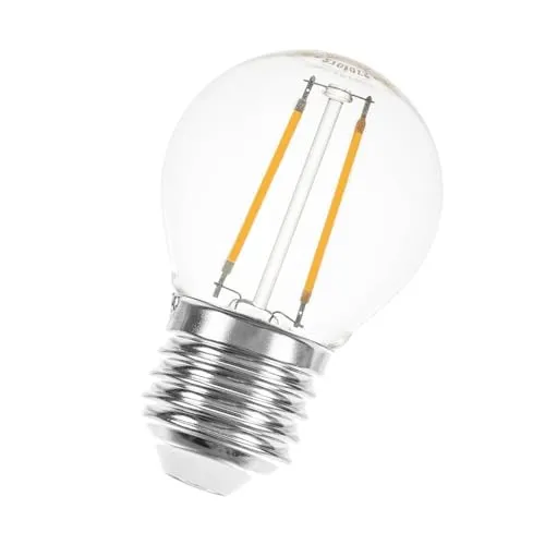 LHW-Licht LED-Leuchtmittel Tropfen 2W = 25W 250 Lumen E27 klar 2200K extra warmweiß